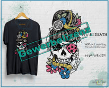 Lade das Bild in den Galerie-Viewer, Gewerbelizenz - Plotterdatei "Sewing Skull Uschi"
