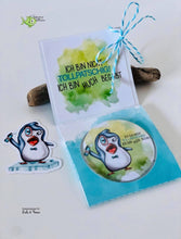 Lade das Bild in den Galerie-Viewer, Digistamp "Tollpatschiger Pinguin Norbert"