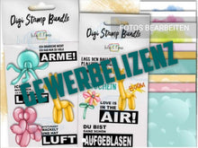 Lade das Bild in den Galerie-Viewer, Gewerbelizenz - Digistamp "Ballon Tiere"