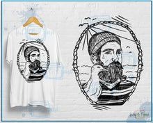 Load image into Gallery viewer, Plotterdatei "Tattoo Seemann"