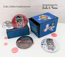 Lade das Bild in den Galerie-Viewer, Digistamp "Crafting Skull"