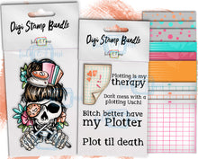 Lade das Bild in den Galerie-Viewer, Digistamp "Plotting Skull"