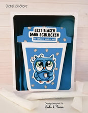 Lade das Bild in den Galerie-Viewer, Gewerbelizenz - Digistamp "Eulenkaffee"