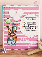 Lade das Bild in den Galerie-Viewer, Digistamp "Dschungel Birthday"