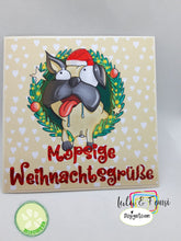 Lade das Bild in den Galerie-Viewer, Digistamp "Weihnachtsmops"