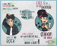 Load image into Gallery viewer, Plotterdatei "Rockabilly"