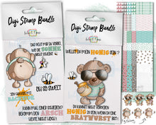 Lade das Bild in den Galerie-Viewer, Digistamp "Bobby der Honigbär"