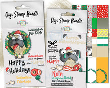Lade das Bild in den Galerie-Viewer, Digistamp "Weihnachtsmops"