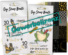Lade das Bild in den Galerie-Viewer, Gewerbelizenz - Digistamp "Silvester Knallfrosch"