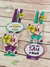 Lade das Bild in den Galerie-Viewer, Digistamp "Glücksschwein Edgar"