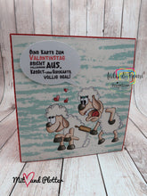 Lade das Bild in den Galerie-Viewer, Digistamp "Valentinsschaf Olga"
