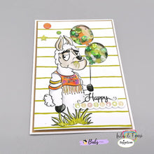 Lade das Bild in den Galerie-Viewer, Digistamp "Drama Lama"