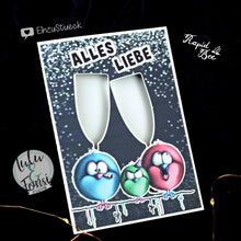 Lade das Bild in den Galerie-Viewer, Schnäppchen - Digistamp &quot;Vögel Party&quot;

