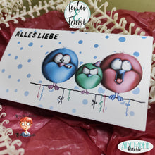 Lade das Bild in den Galerie-Viewer, Schnäppchen - Digistamp &quot;Vögel Party&quot;
