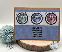 Lade das Bild in den Galerie-Viewer, Schnäppchen - Digistamp &quot;Vögel Party&quot;
