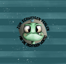 Load image into Gallery viewer, Digitales Stoffdesign &quot;Kleiner Dummschwätzer&quot;
