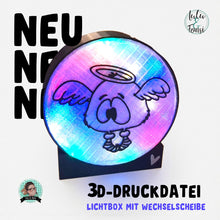 Lade das Bild in den Galerie-Viewer, 3D Druckdatei - Lichtbox &quot;Little Angel&quot;
