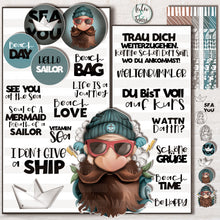 Lade das Bild in den Galerie-Viewer, Digiset &quot;Hello Sailor&quot;
