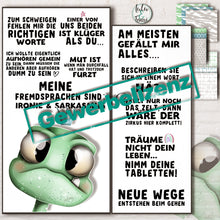 Lade das Bild in den Galerie-Viewer, Gewerbelizenz - Digistamp &quot;Kleiner Dummschwätzer&quot;
