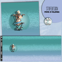 Lade das Bild in den Galerie-Viewer, Digitales Stoffdesign "Prima Bärlerina"
