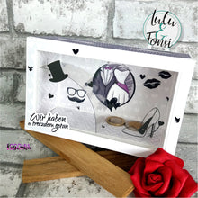 Lade das Bild in den Galerie-Viewer, Digistamp &quot;Happy Wedding&quot;
