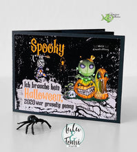 Load image into Gallery viewer, Digistamp &quot;Happy Halloween&quot;
