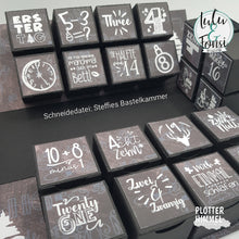 Lade das Bild in den Galerie-Viewer, Schnäppchen  - Digistamp &quot;Adventskalender Zahlen&quot;
