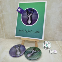 Lade das Bild in den Galerie-Viewer, Gewerbelizenz - Digistamp &quot;Christmas Deer Button&quot;
