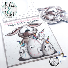 Load image into Gallery viewer, Gewerbelizenz - Digiset &quot;Happy Ostern&quot;
