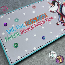 Lade das Bild in den Galerie-Viewer, Schnäppchen- Digistamp &quot;Bad Unicorn&quot;
