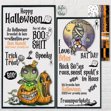 Load image into Gallery viewer, Digistamp &quot;Happy Halloween&quot;
