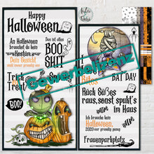 Load image into Gallery viewer, Gewerbelizenz - Digistamp &quot;Happy Halloween&quot;
