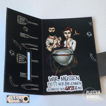 Load image into Gallery viewer, Digistamp &quot;BBQ King und Queen&quot;
