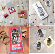 Load image into Gallery viewer, Digistamp &quot;Sewing Skull Uschi&quot;
