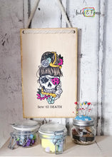 Load image into Gallery viewer, Digistamp &quot;Sewing Skull Uschi&quot;
